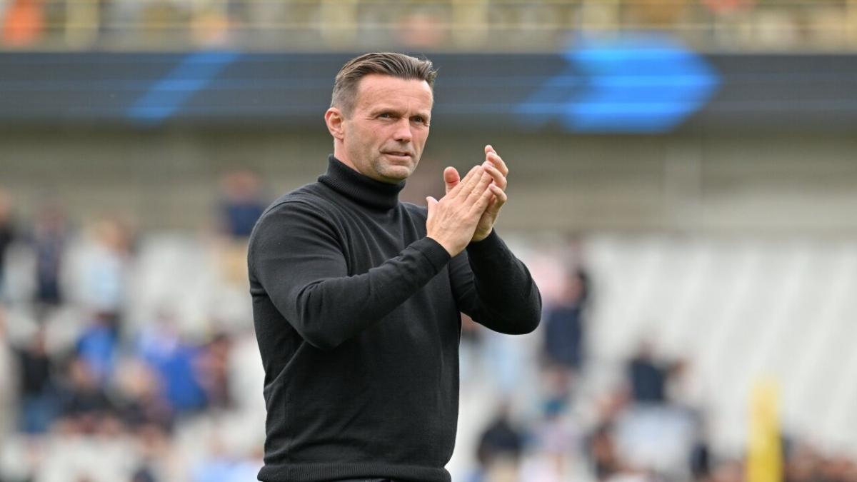 Club Brugge coach Ronny Deila